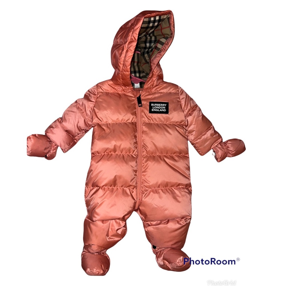 Authentic Burberry baby snow suit